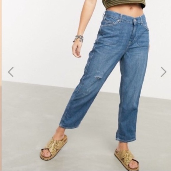 free people barrel jeans